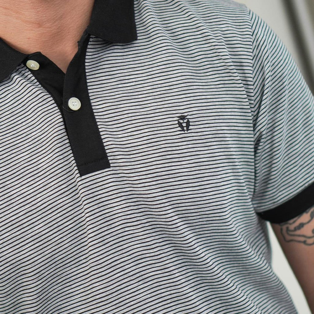 MATSUDA Kaos Polo Shirt Pria Kerah Okinawa