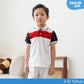 Matsuda baju kaos polo anak laki laki katun umur 2-12 Leo
