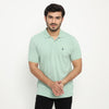Matsuda Kaos Polo Shirt Pria Kerah Kushima Hijau Smoke Green