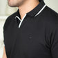 MATSUDA Kaos Polo Pria Waffel Kerah Otsuki