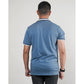 MATSUDA Kaos Polo Shirt Polos Pria Kerah Aioi Biru Blue Shadow
