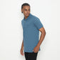 Matsuda Kaos Polo Shirt Pria Kerah Kushima Biru Steel Blue
