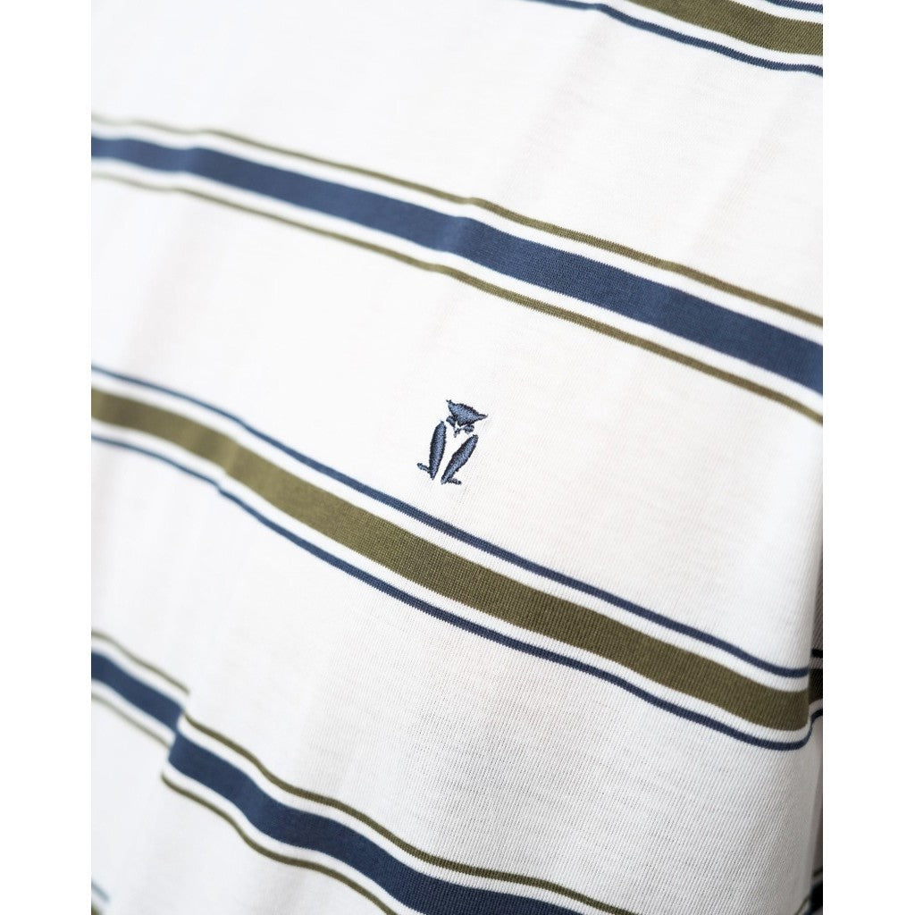 MATSUDA T Shirt Pria Kaos Stripe Nobeoka