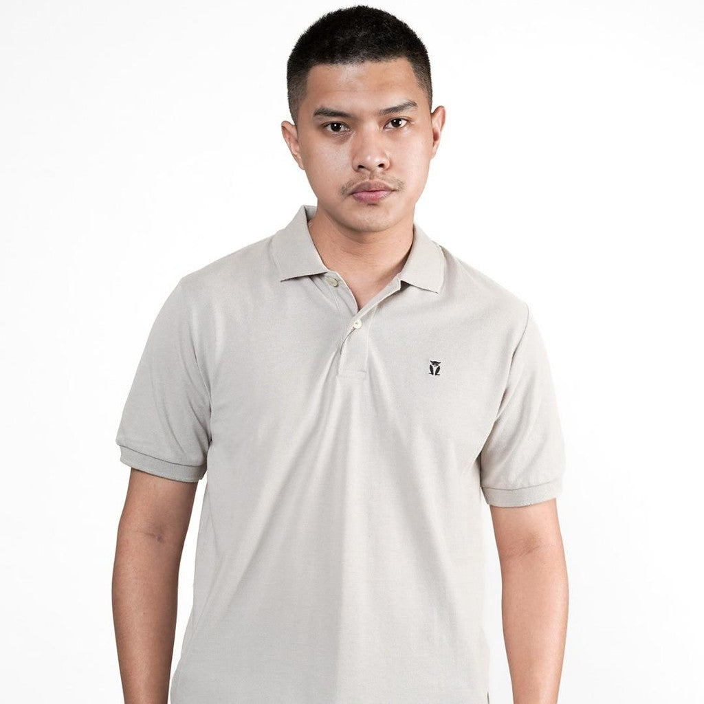 Matsuda Kaos Polo Shirt Pria Kerah Kushima Khaki Stone