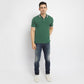 MATSUDA Kaos Polo Shirt Polos Pria Kerah Aioi Hijau Dark Green