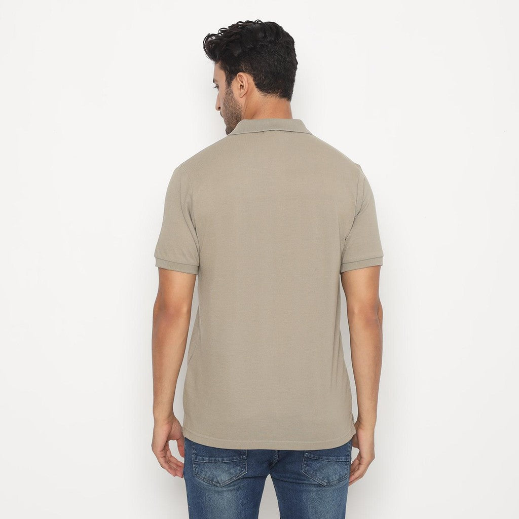 Matsuda Kaos Polo Shirt Pria Kerah Kushima Khaki Spray Green