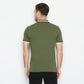 MATSUDA Kaos Polo Shirt Polos Pria Dewasa Baju Lengan Pendek Kerah Katun Aioi Hijau Olive