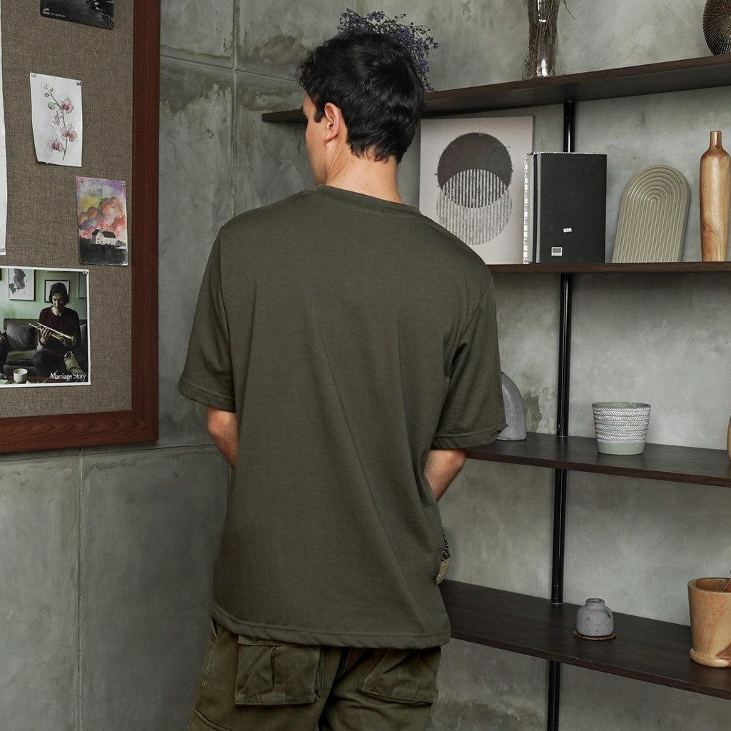 MATSUDA Kaos Polos Pocket T Shirt Cotton Okazaki