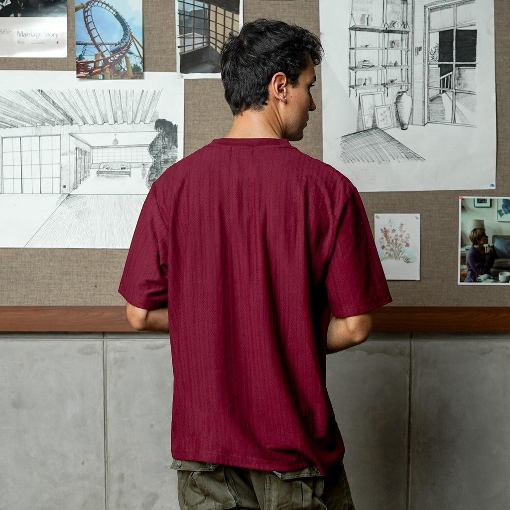 MATSUDA Kaos Oversize Stripe T shirt Okegawa