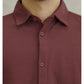 Matsuda Kemeja Pria Lengan Panjang Pique Shunan Wine