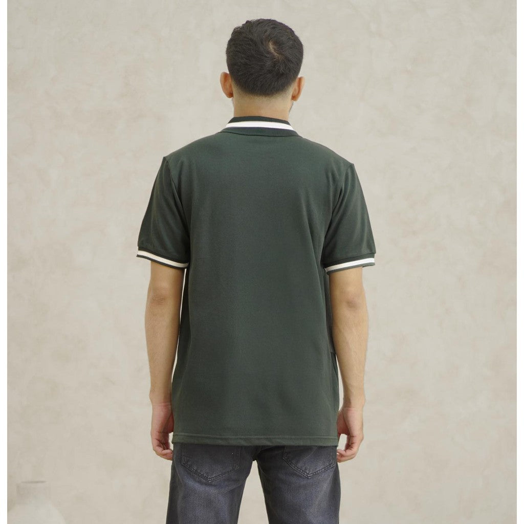 MATSUDA Kaos Polo Shirt Pria Kerah Shiojiri DK Slate