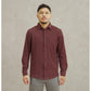 Matsuda Kemeja Pria Lengan Panjang Pique Shunan Wine
