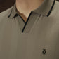 MATSUDA Kaos Polo Shirt Pria Kerah Shiraoka Cobble Stone