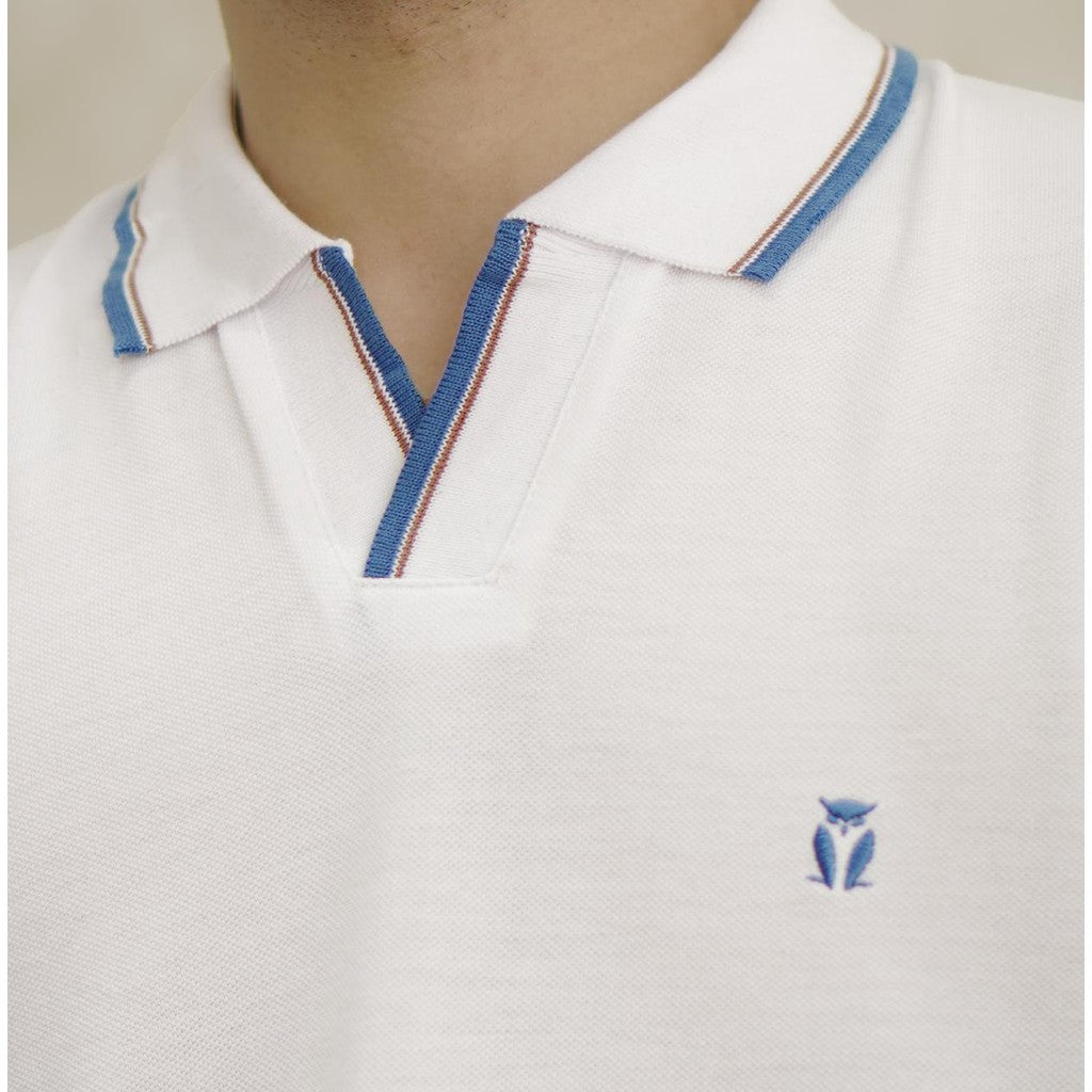 MATSUDA Kaos Polo Shirt Pria Kerah Owase White