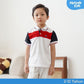 Matsuda baju kaos polo anak laki laki katun umur 2-12 Leo
