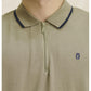 MATSUDA Kaos Polo Shirt Pria Kerah Half Zip Shibata C.Green