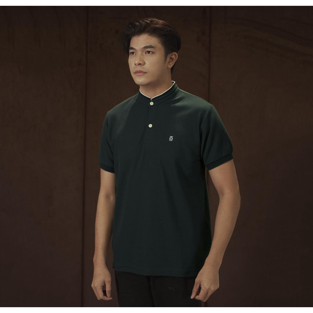 MATSUDA Kaos Pria Kerah Shanghai Yame DK Slate