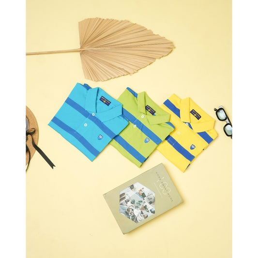 Matsuda baju kaos polo anak laki laki katun umur 2-12 Benno