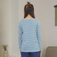 MATSUDA Kaos Wanita Longsleeve Stripe Katun Reiko