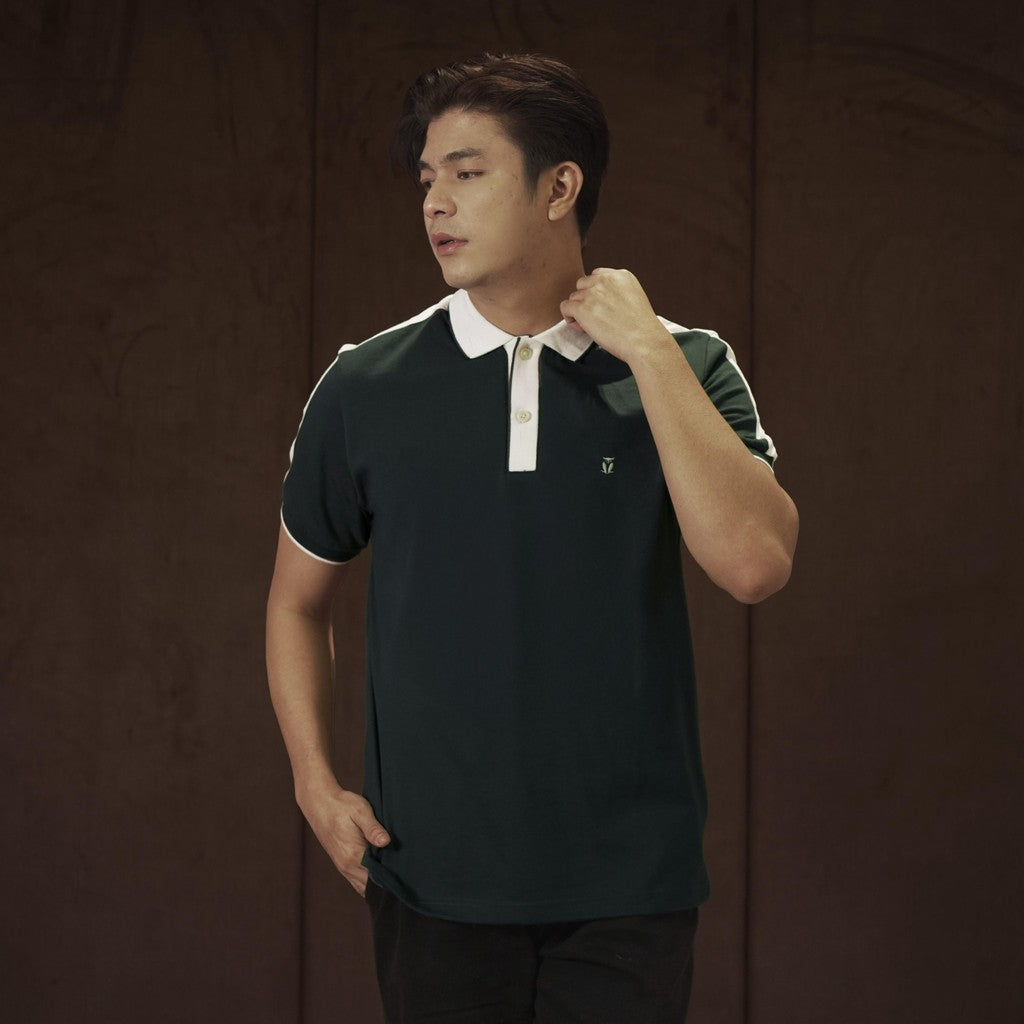 MATSUDA Kaos Polo Shirt Pria Kerah Takahagi DK Slate