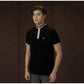 MATSUDA Kaos Polo Pria Kerah Shanghai Yasu Black
