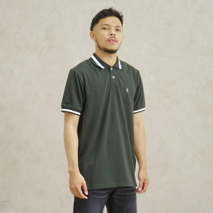 MATSUDA Kaos Polo Shirt Pria Kerah Shiojiri DK Slate