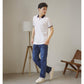 MATSUDA Kaos Polo Shirt Pria Kerah Yaizu White