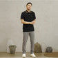 MATSUDA Kaos Polo Shirt Pria Kerah Soma Black