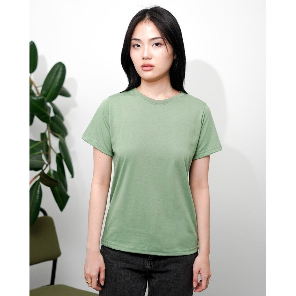 MATSUDA Kaos Wanita T Shirt Katun Zella MISTLE TOE