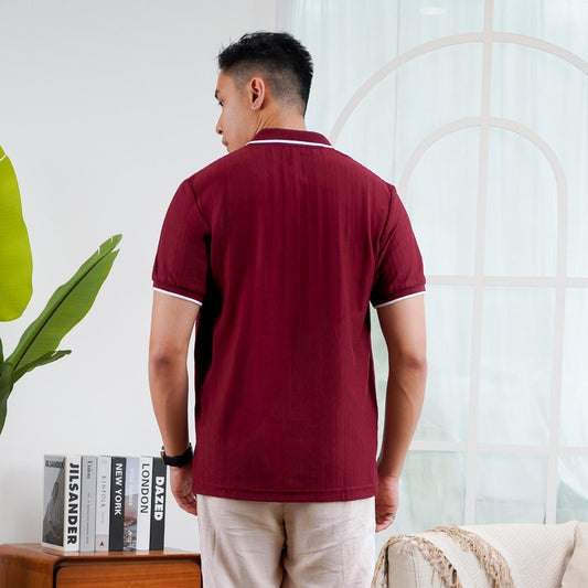 MATSUDA Kaos Polo Shirt Pria Kerah Takizawa