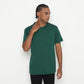 MATSUDA Kaos Polos Pocket T Shirt Cotton Chuo Seri Warna Hijau Variasi Katun Nyaman Pria 3XL