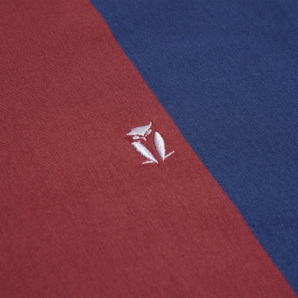 Matsuda T Shirt Pria Kaos Stripe Usuki Blue Teal