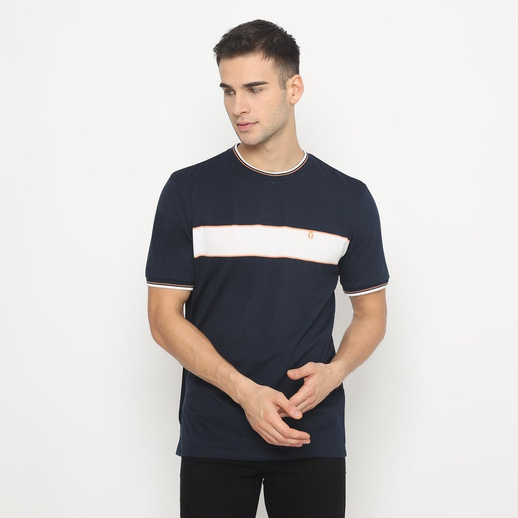 MATSUDA Kaos Pria T shirt Izumiotsu Navy