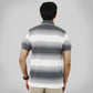 MATSUDA Baju Kaos Polo Shirt Dewasa Stripe Pria Kerah Katun Seto Navy Mel
