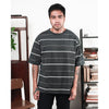 MATSUDA Kaos Oversize Stripe Nerima DK Slate