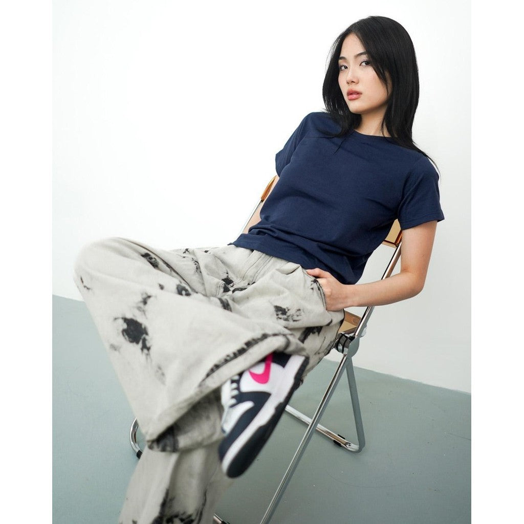 MATSUDA Kaos Wanita T Shirt Katun Zella I BLUE