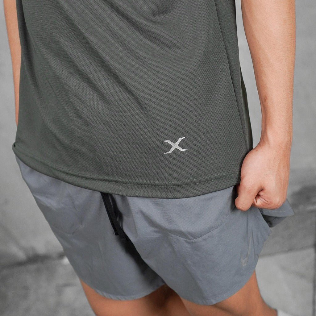 Matsuda Baju Kaos Olahraga Lari running gym Sportswear Dryfit pria Ozu