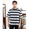 MATSUDA Kaos Oversize Stripe T shirt Kinokawa Navy
