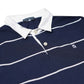Matsuda Kaos Rugby Polo Shirt Katun Pria Lengan Panjang Tsuyama Navy