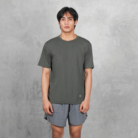 Matsuda Baju Kaos Olahraga Lari running gym Sportswear Dryfit pria Ozu