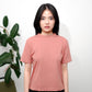 Matsuda Kaos Polos Wanita Cotton T Shirt Loose Fit Elodie CANYON CLAY