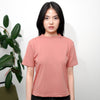 Matsuda Kaos Polos Wanita Cotton T Shirt Loose Fit Elodie CANYON CLAY