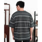 MATSUDA Kaos Oversize Stripe Nerima DK Slate