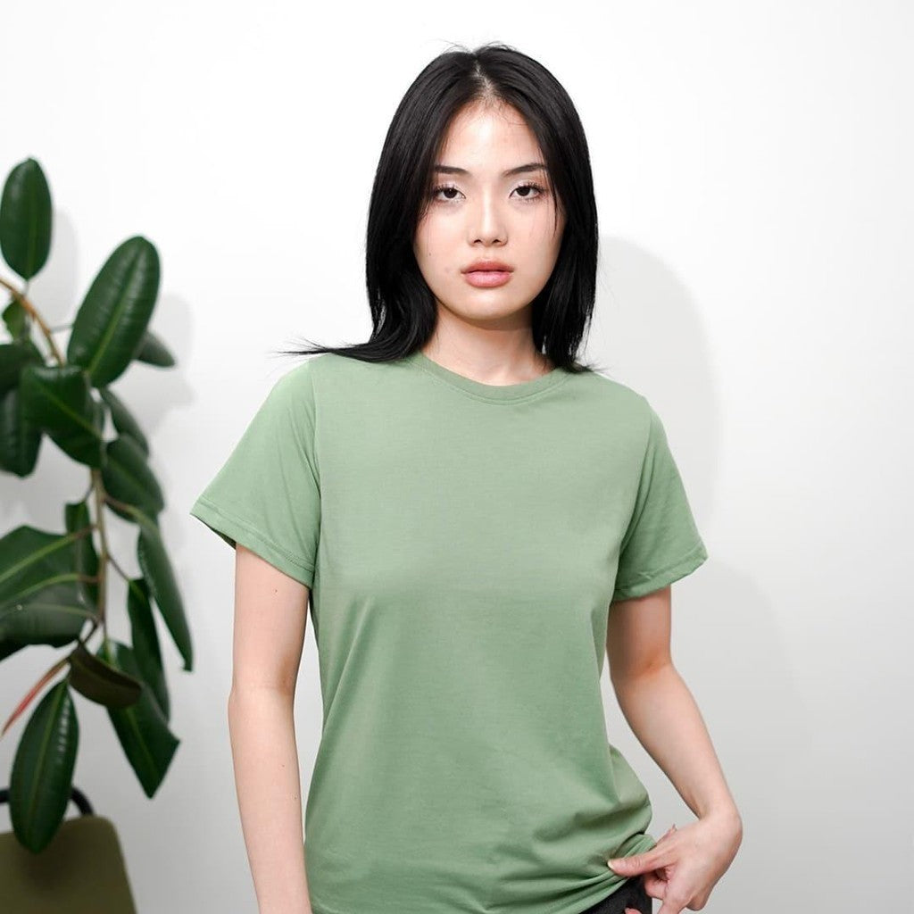 MATSUDA Kaos Wanita T Shirt Katun Zella MISTLE TOE