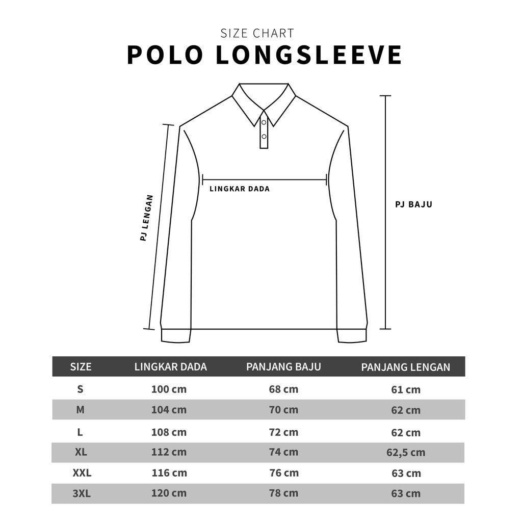 Matsuda Kaos Rugby Polo Shirt Katun Pria Lengan Panjang Yasugi Navy White