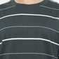 MATSUDA Kaos Oversize Stripe Nerima DK Slate