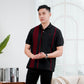MATSUDA Kaos Polo Shirt Pria Kerah Settsu Black