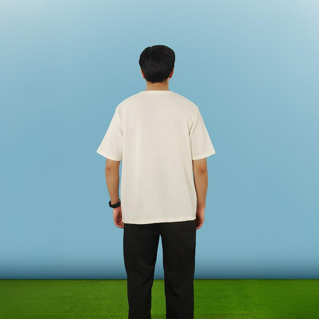 MATSUDA Kaos Pria Oversize Yonago OffWhite