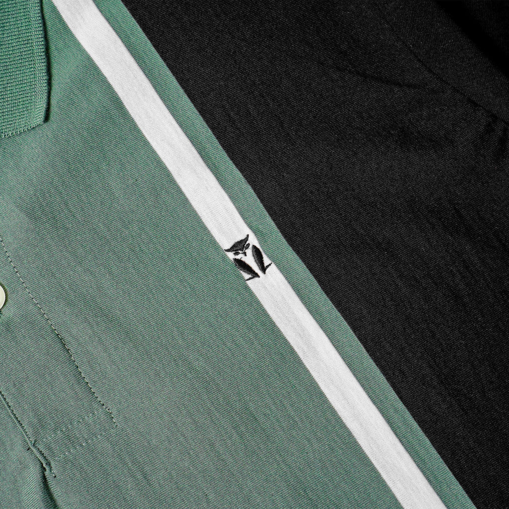 MATSUDA Kaos Polo Shirt Pria Kerah Tsugaru Hgreen
