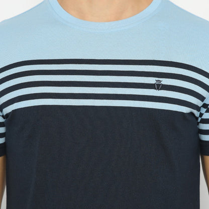 MATSUDA Kaos Pria Tshirt Kansai Navy Blue